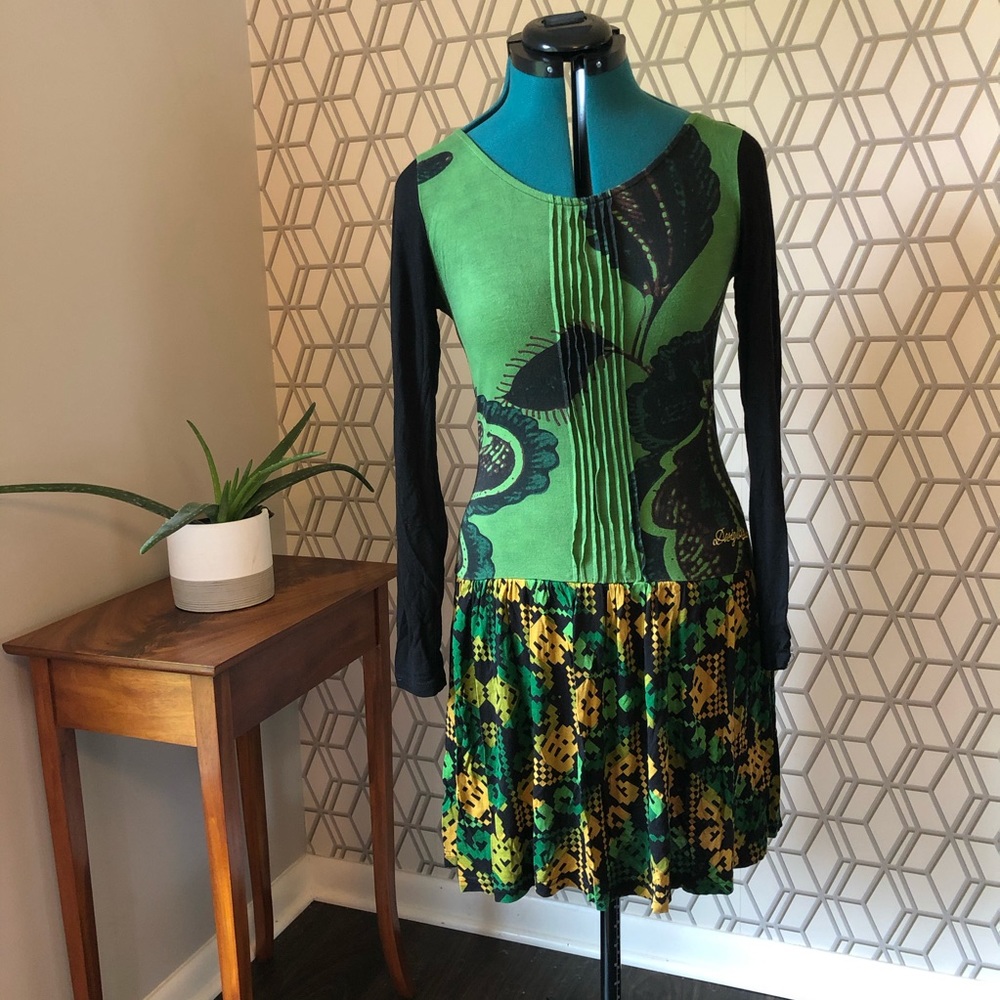 Desigual long sleeve dress